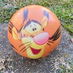Disney Vintage Orange Collectible Tigger 12 Pound Bowling Ball Pre-Drilled